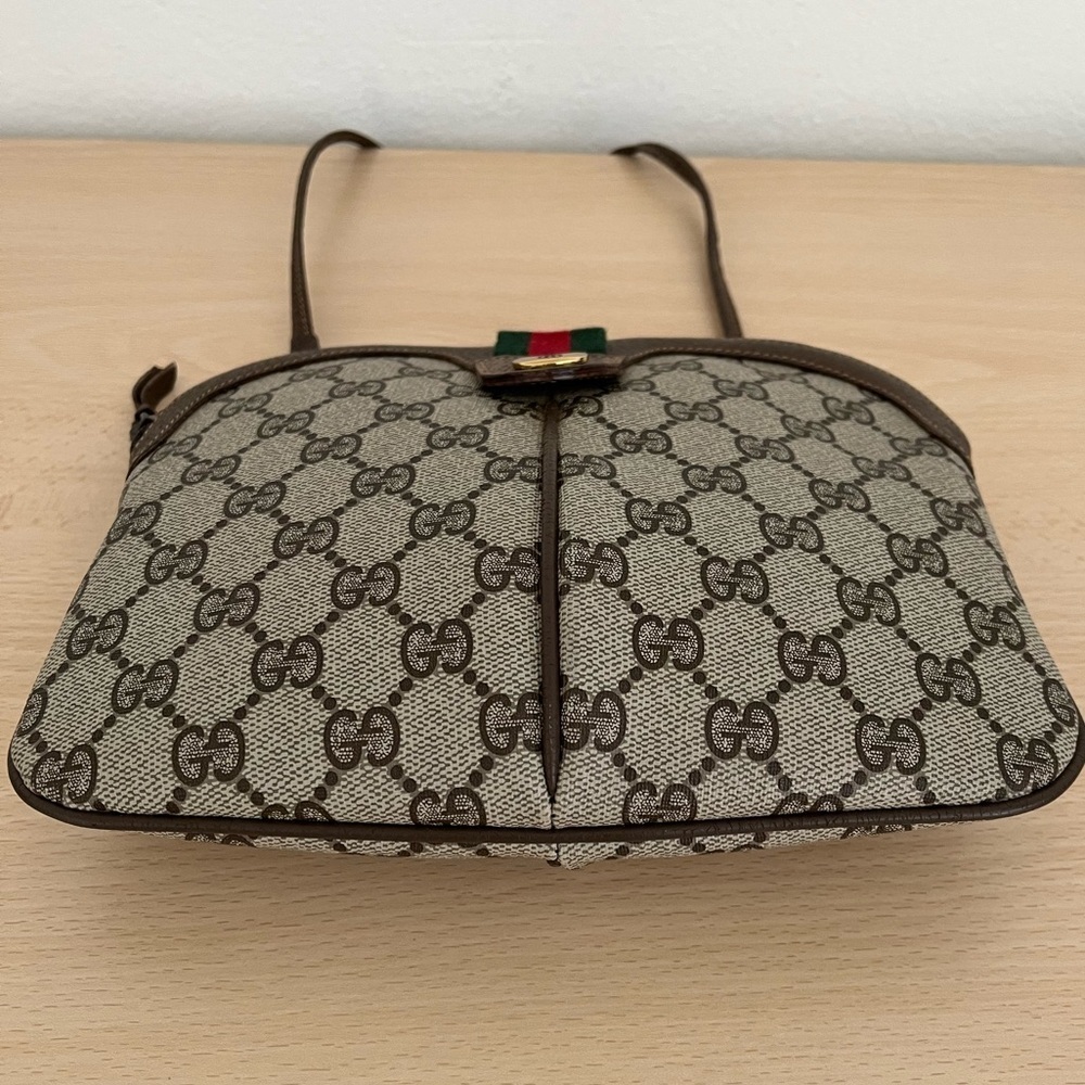 Gucci GG Supreme Ophidia Crossbody Clutch Vintage EUC Circa 1980 - Picture 6 of 17